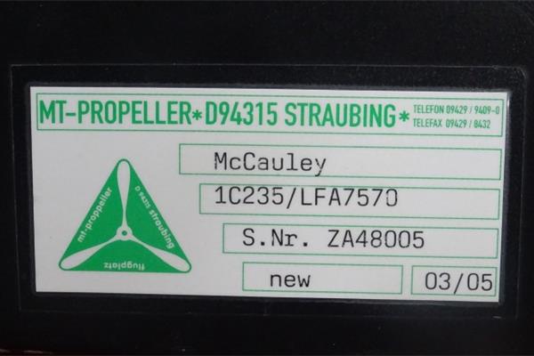 Propeller Mc Cauley 1C235LFA7570 PMM Aircraft Wing Services
